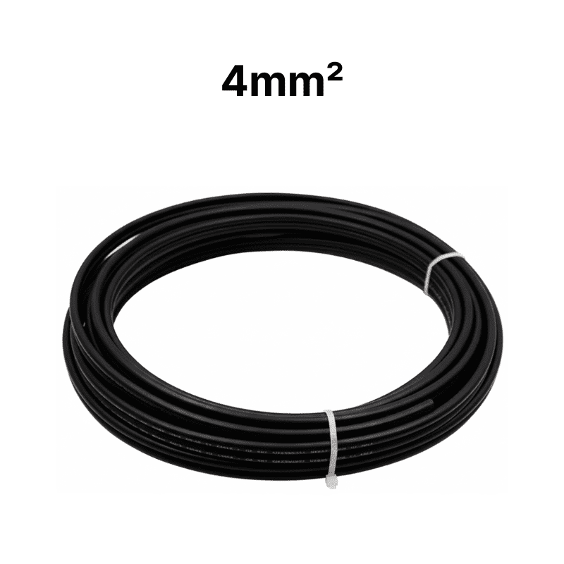 Cable Solar Negro 4mm2 (metro)