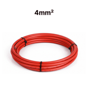 Cable Solar Rojo 4mm2 (metro)