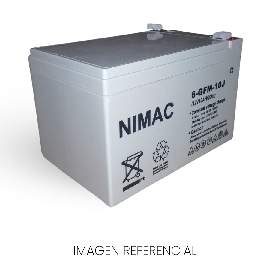 Batería Ciclo profundo GEL 10 ah Nimac