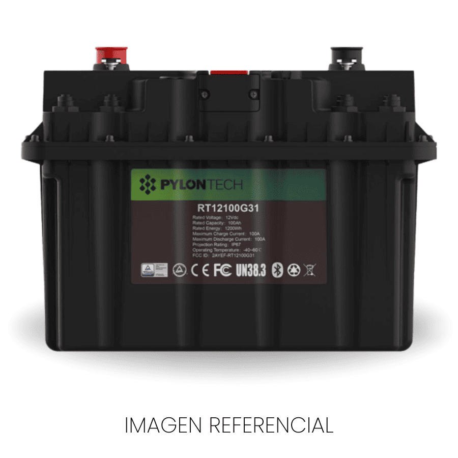 Batería Pylontech litio IP67 12,8V 100Ah