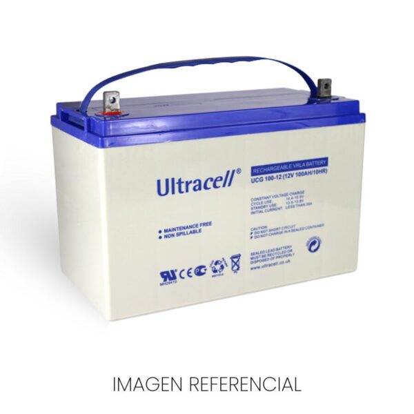 Batería Ultracell GEL100Ah 12V  Ciclo Profundo