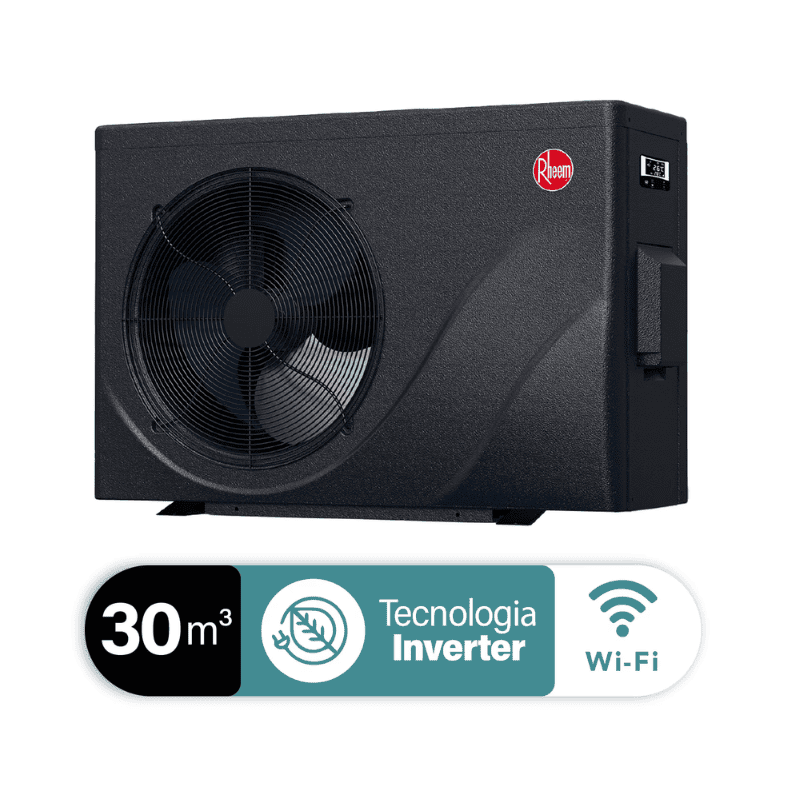 Bomba de calor para piscina inverter crosswind 30-I Rhemm
