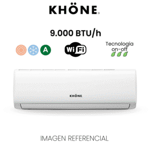 CLIMATIZADOR SPLIT KHÖNE ON-OFF WIFI 9.000 BTU/h (A Pedido)