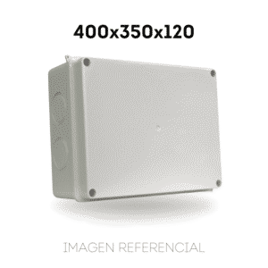 Caja Estanca IP65 color Blanco 400x350x120
