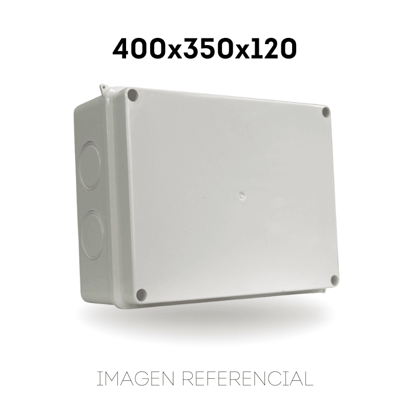 Caja Estanca IP65 color Blanco 400x350x120
