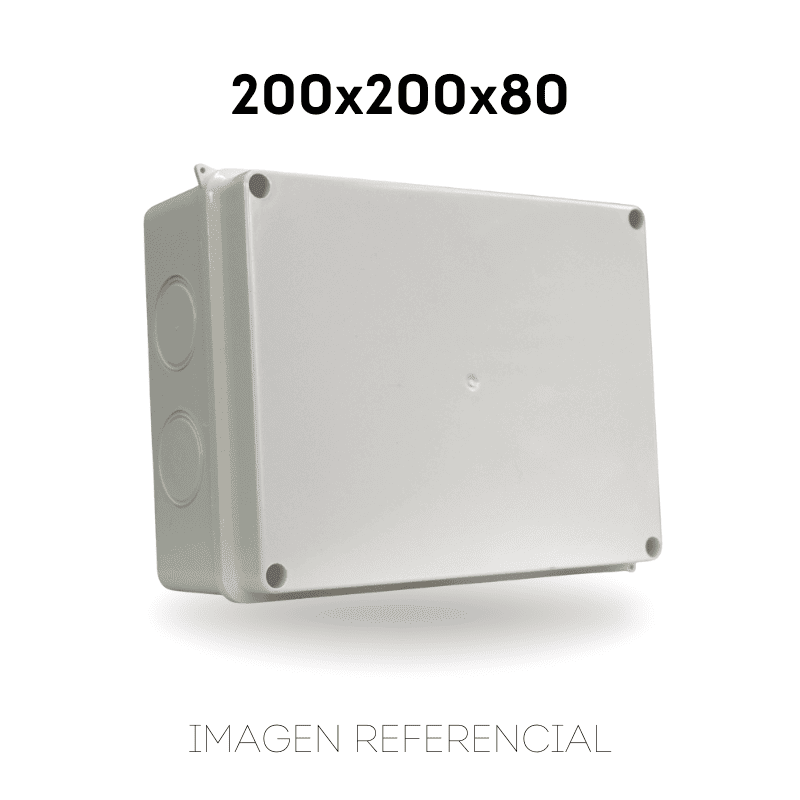 Caja estanca 200x200x80
