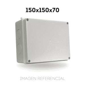 Caja estanca IP 65 Color Blanca 150x150x70