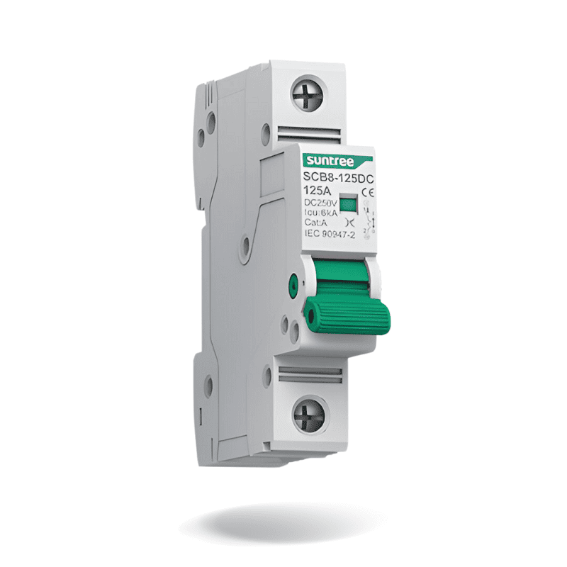 Interruptor Termomagnético 1P 250v DC 16A