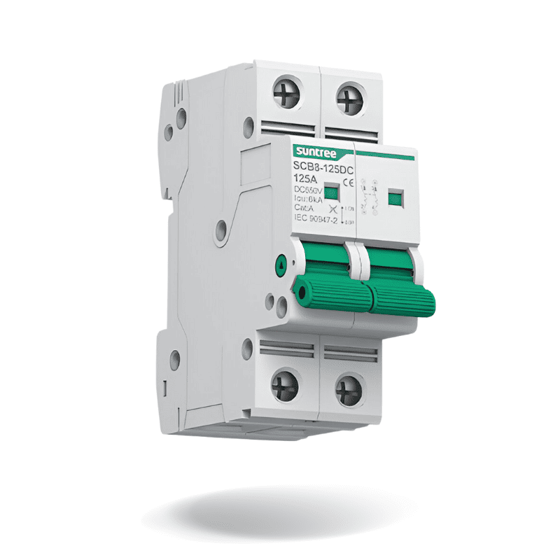 Interruptor Termomagnético 2P 550v DC 50A