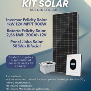 Kit Solar 1 kW / 12 V