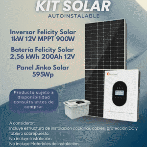 Kit Solar 1 | 1 kW / 12 V