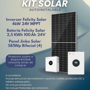 Kit Solar 4 kW / 24 V