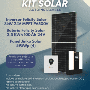 Kit Solar 2 | 3 kW / 24 V