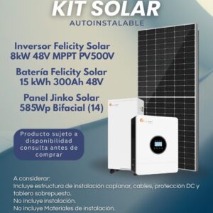 Kit Solar 8 kW / 48 V