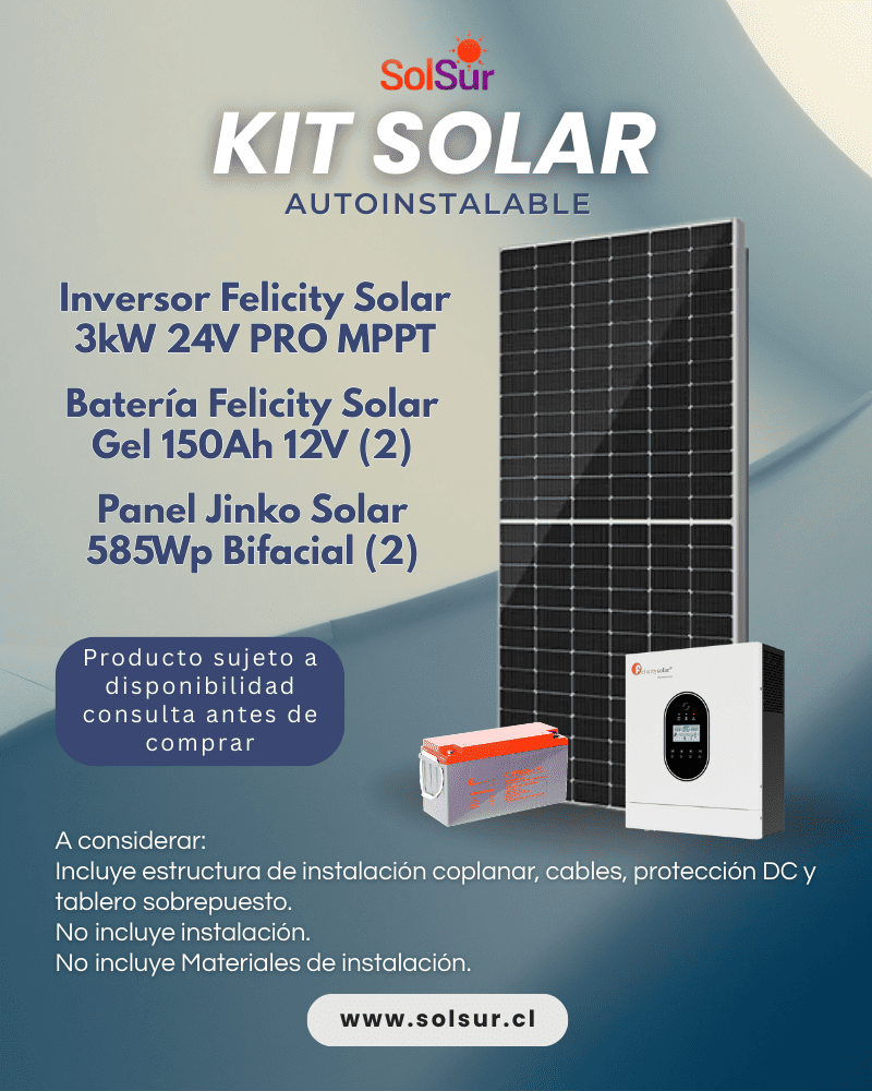 Kit Solar 3kW / 24 V