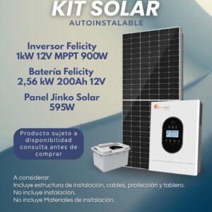 Kit Solar 1 | 1 kW / 12 V