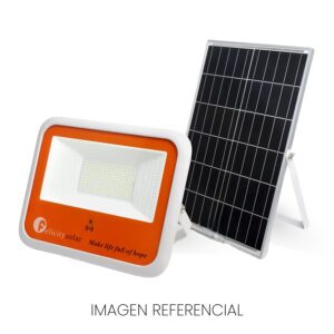 Proyector de área Felicity Solar 100W con panel solar incorporado