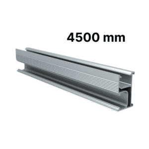 Riel aluminio 4500mm