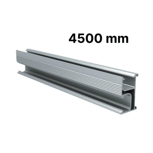 Riel aluminio 4500mm