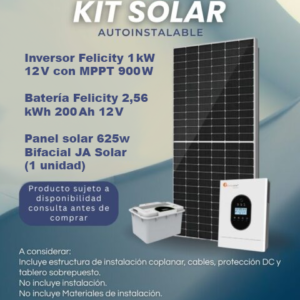 Kit Solar 1 kW / 12 V