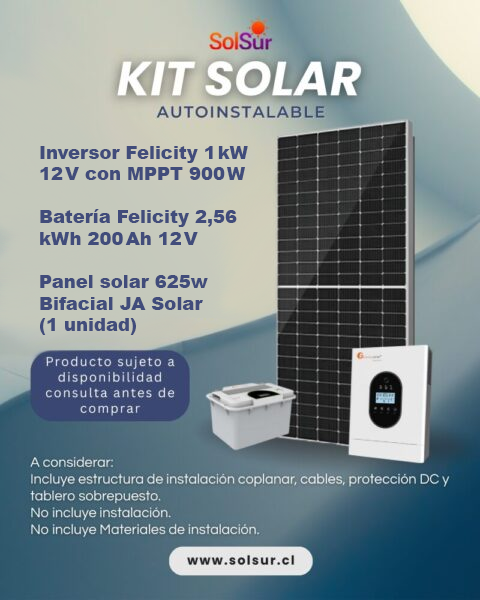 Kit Solar 1 kW / 12 V