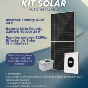 Kit Solar 4 kW / 24 V