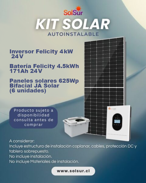 Kit Solar 4 kW / 24 V V.2